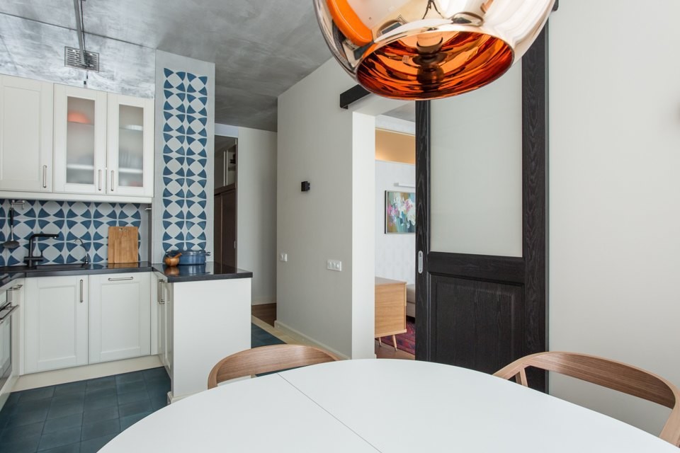 Уютная квартира с ретро-мотивами