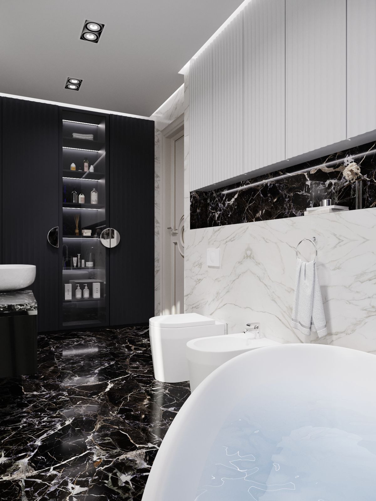 Частный дом // 2 этаж // Дизайн студия Льва Терехова