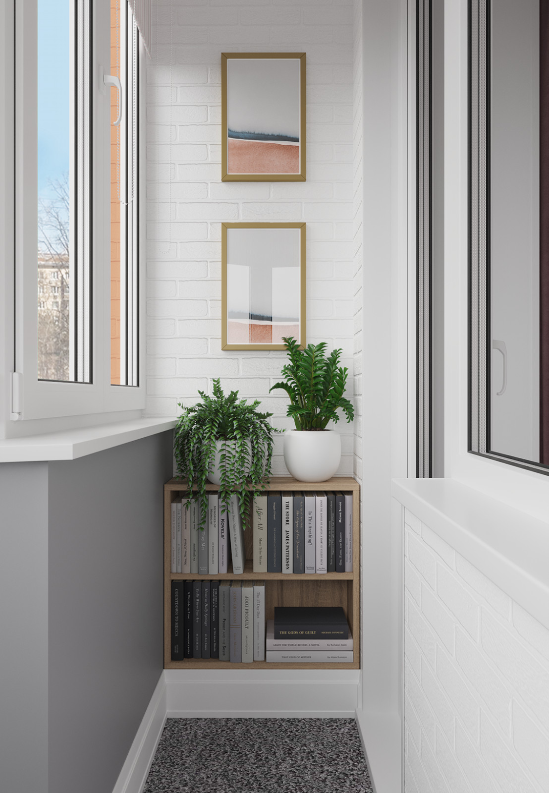 Интерьер квартиры в неоклассическом стиле - "Hermes" (59,1 кв.м.)