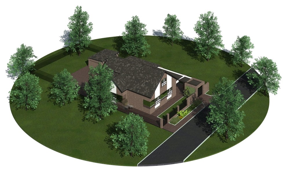 Концепция. Реконструкция фасадов частного дома в г. Тимашевск