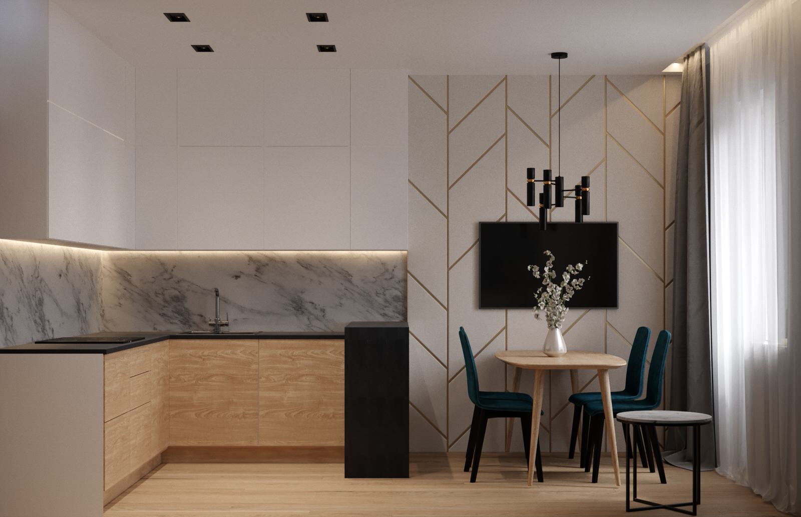 Трехкомнатная квартира ЖК Луч