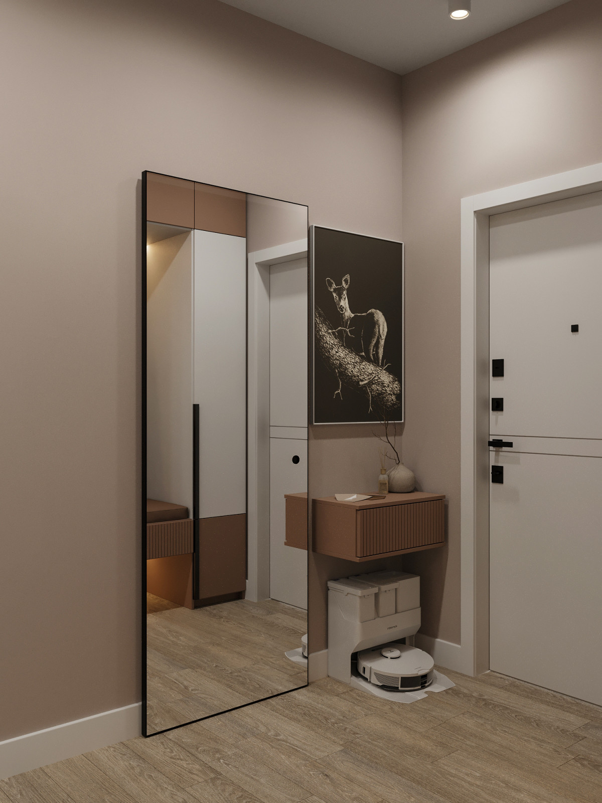 Современная квартира для семьи с двумя детьми