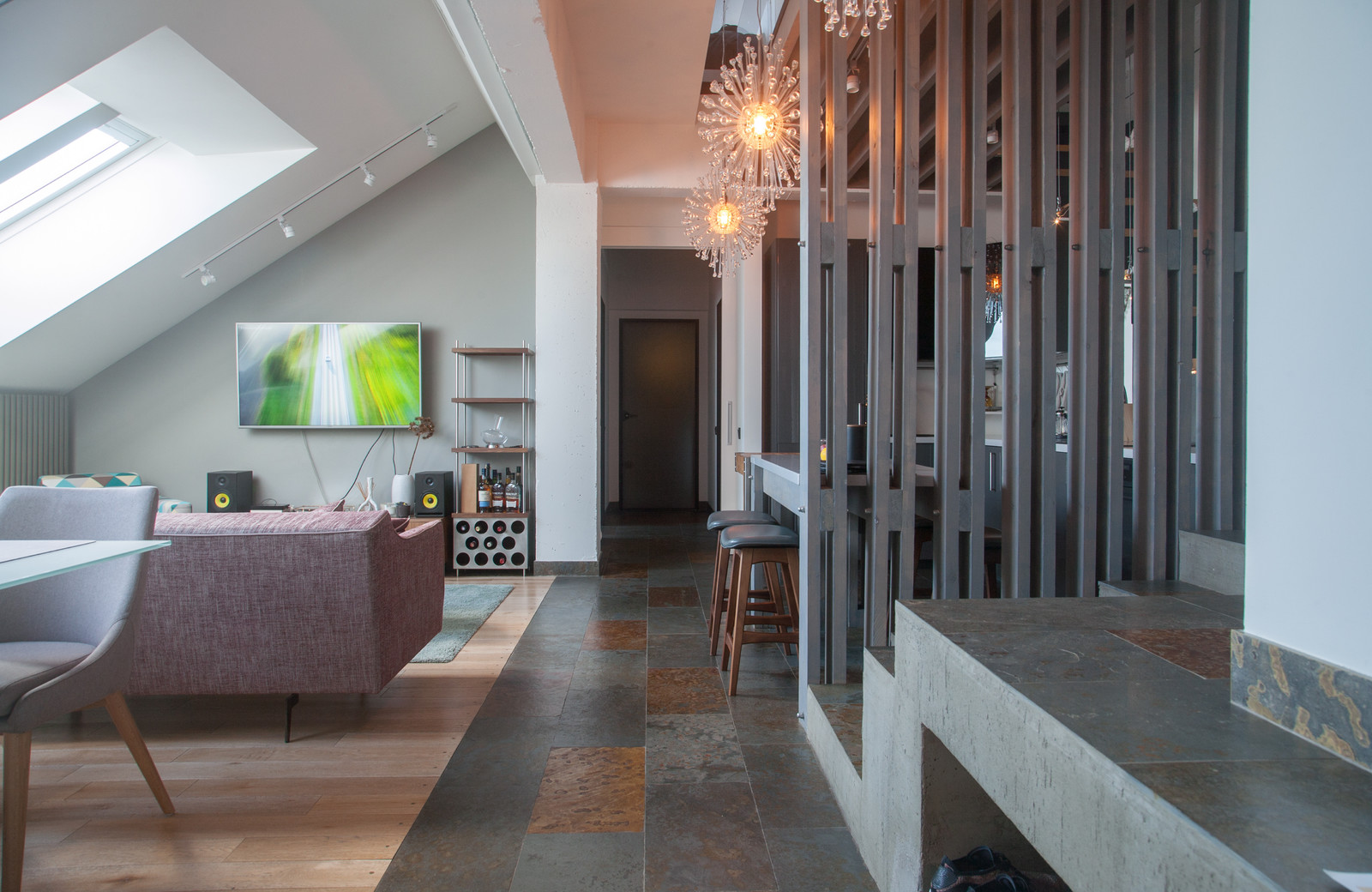 гостиная/столовая/кухня