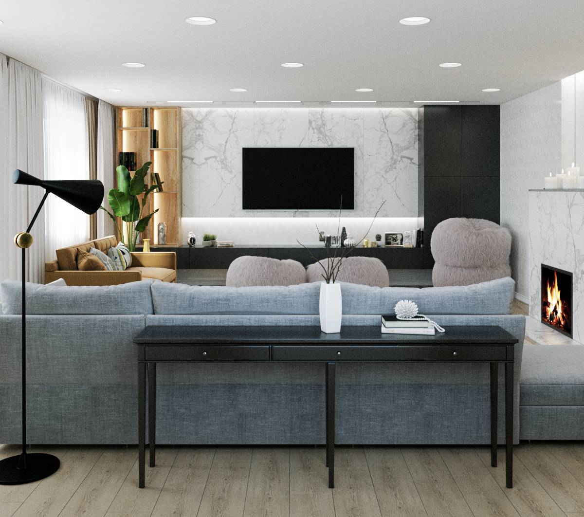 Реализация 2020 :гостиная в  частном доме, 250 м², Саратов
