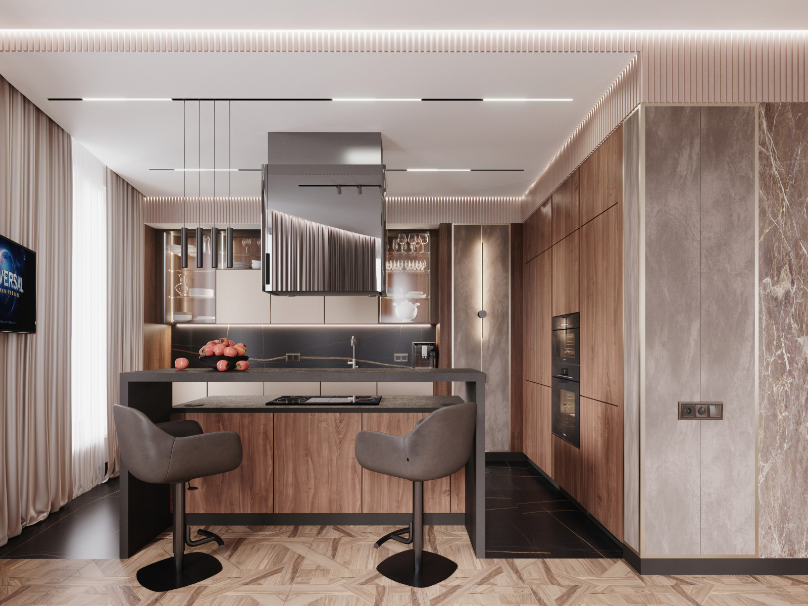 ЖК "Новый город" 140 м²