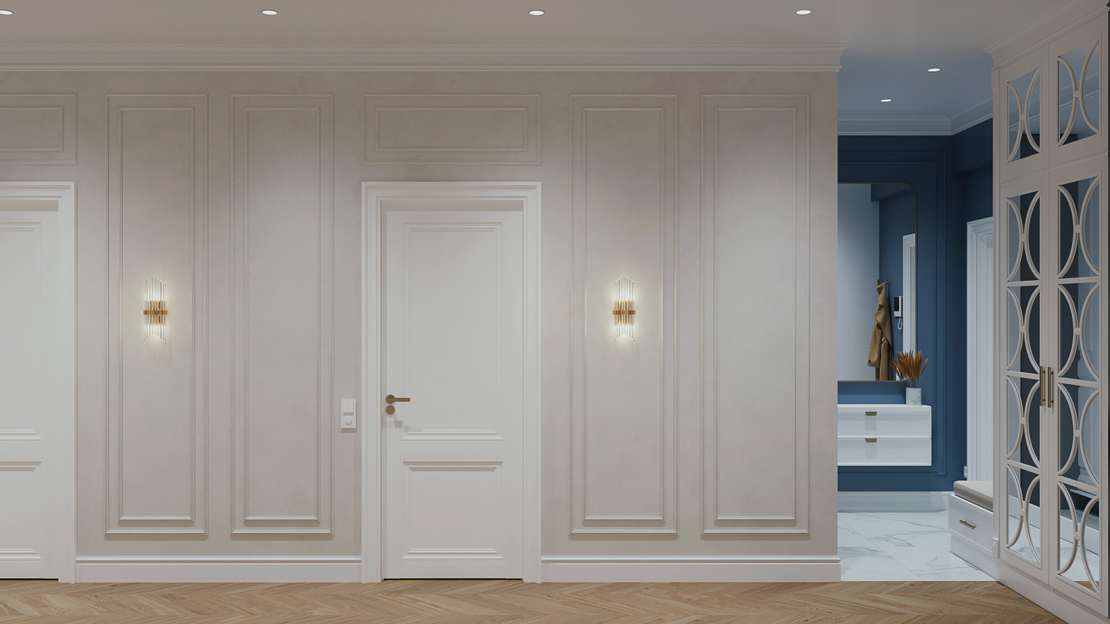 Проект оформления интерьера квартиры 100 кв.м.