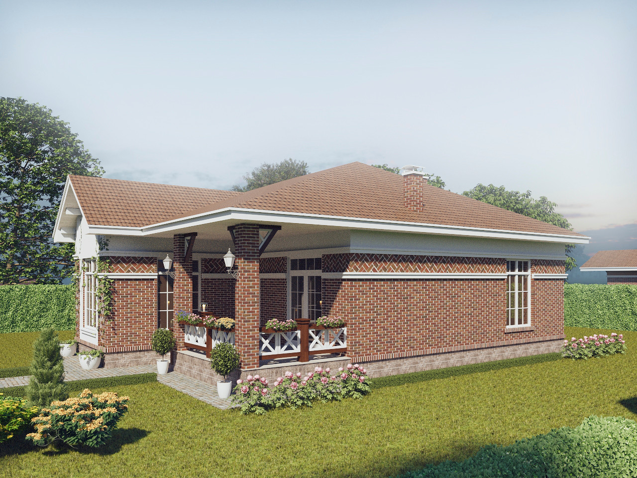 Обложка проекта: Дом в п. Плодородный, г. Краснодар