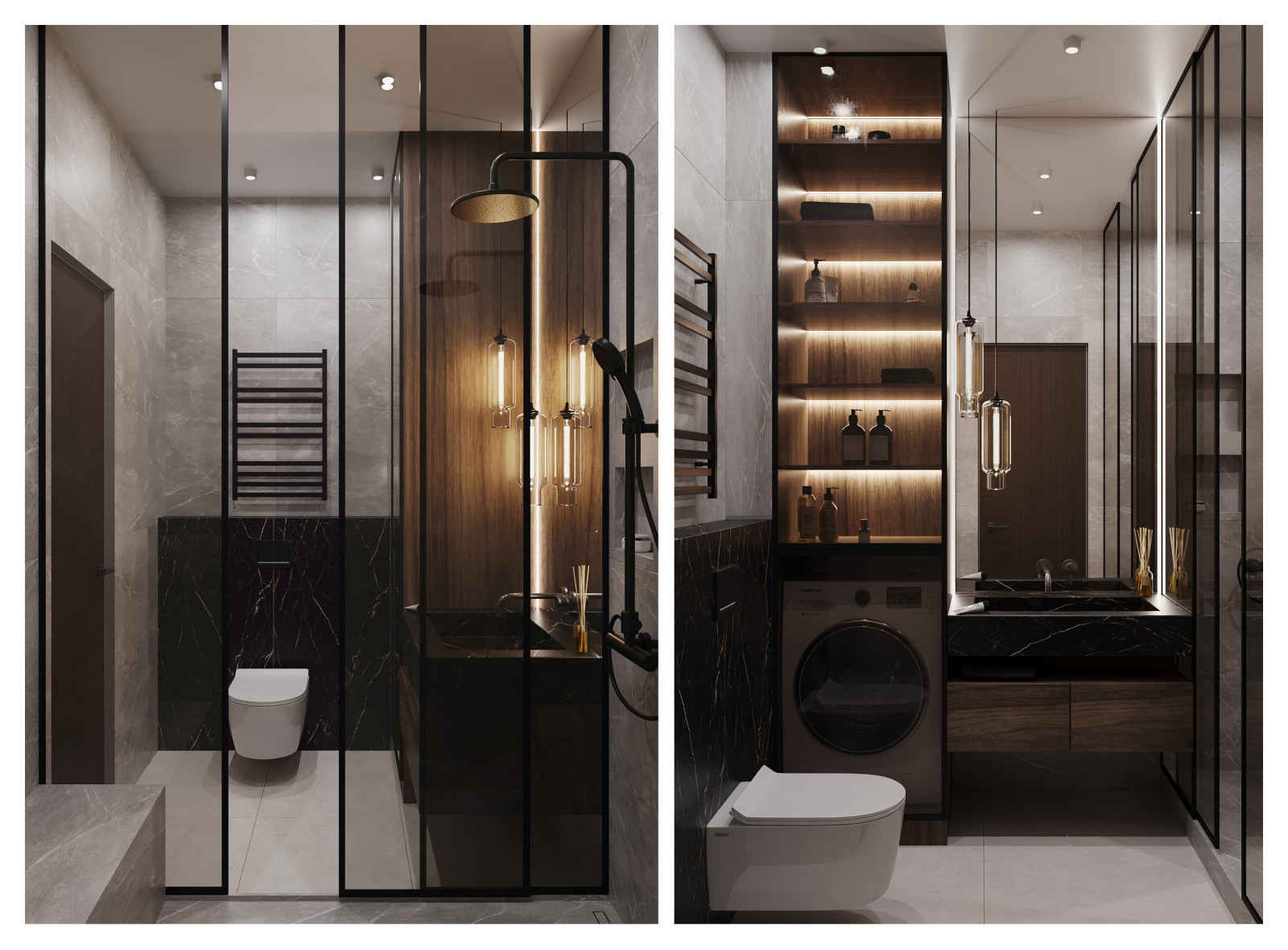 Проект в ЖК Виталити 65 м2