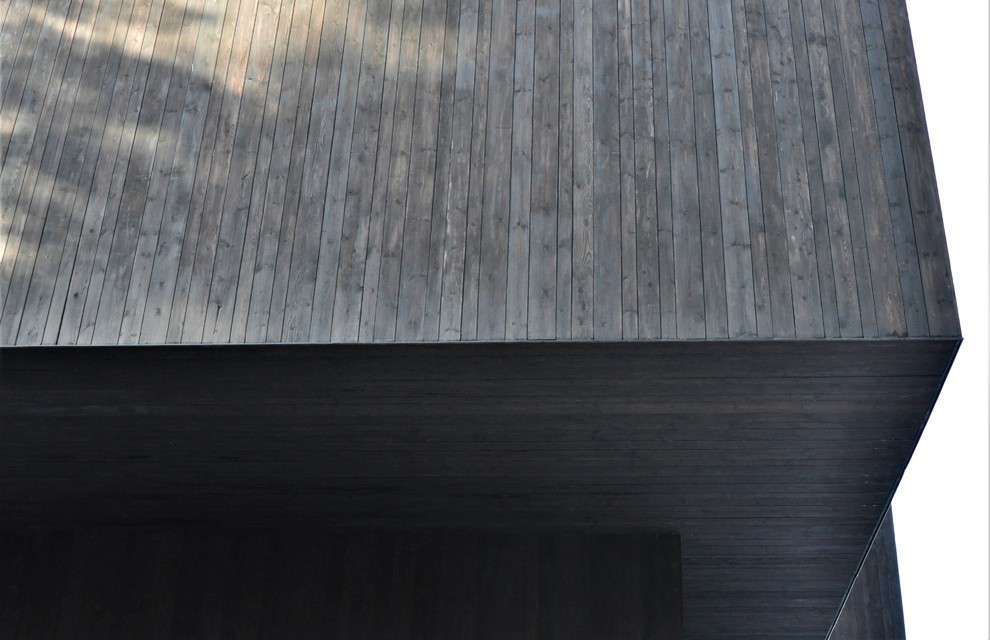 Shou Sugi Ban. Фасадная обожженная доска от Suntan WOOD.