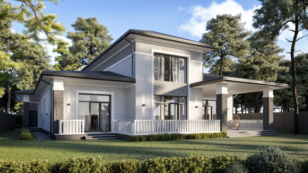 Индивидуальный проект дома в Тарасовке, Челябинск