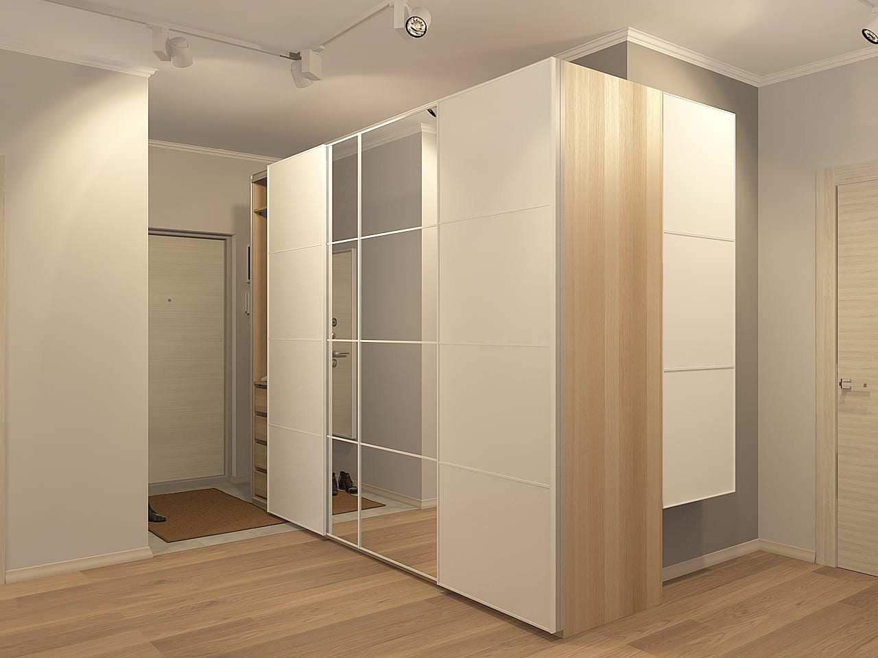 Двухкомнатная. Стены+мебель. Москва