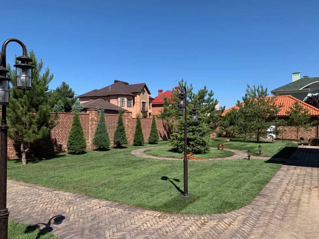 Ландшафт участка г. Ростов-на-Дону