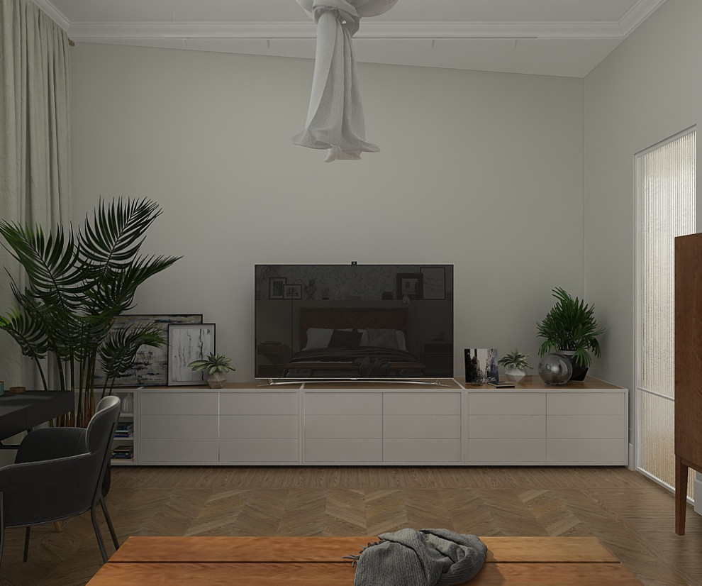 Обложка проекта: Проект: ЖК "Счастье" - 125 кв.м.