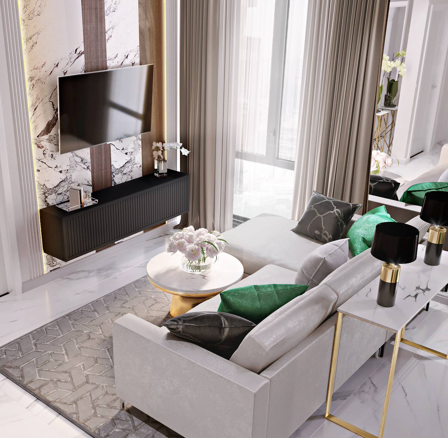 Квартира ЖК Пресня сити