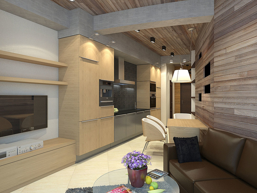 Экостиль для квартиры в загородном таунхаусе