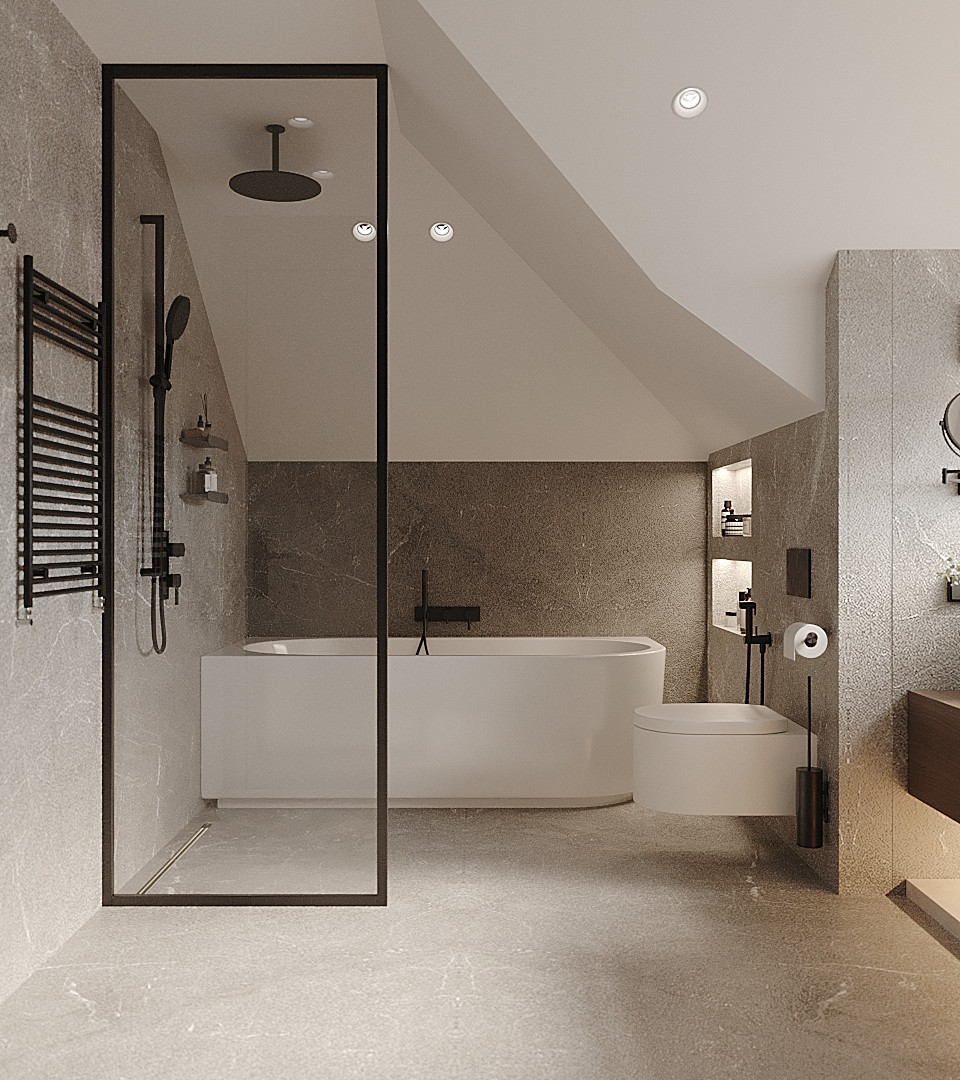 Дизайн-проект загородного дома в пригороде Лондона