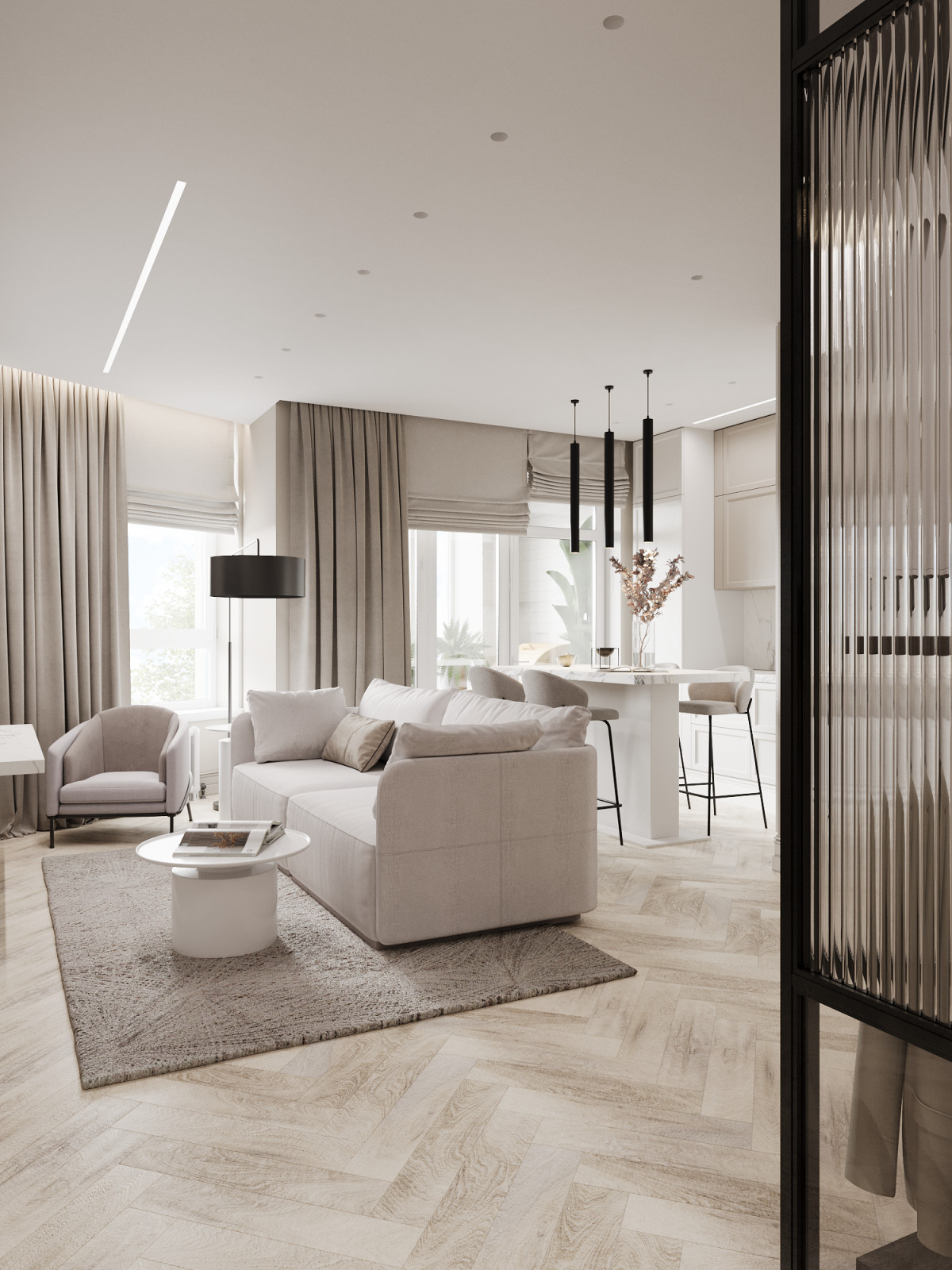 Квартира в Воронеже 80 м2