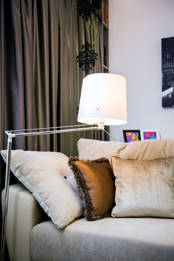 Гостиная в проекте "Чистая работа"