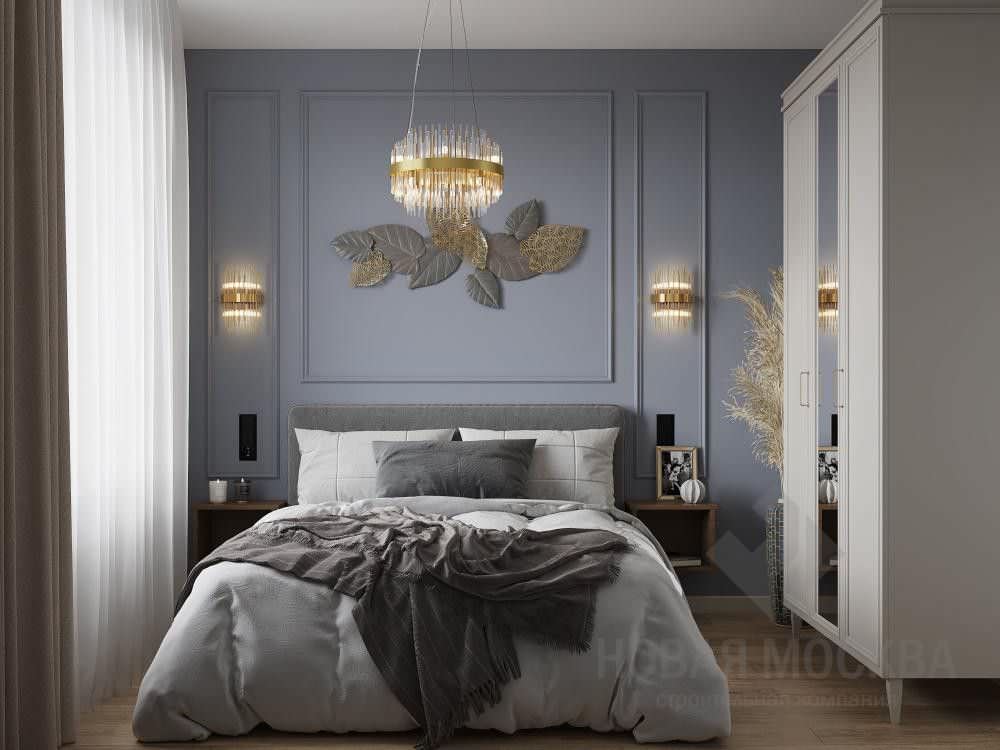 Дизайн-проект однокомнатной квартиры 40 кв.м в Марьино в ЖК «Домашний»