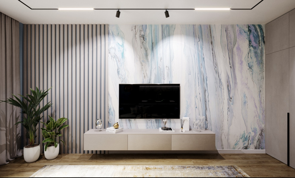 Дизайн квартиры в Москве в светлых тонах