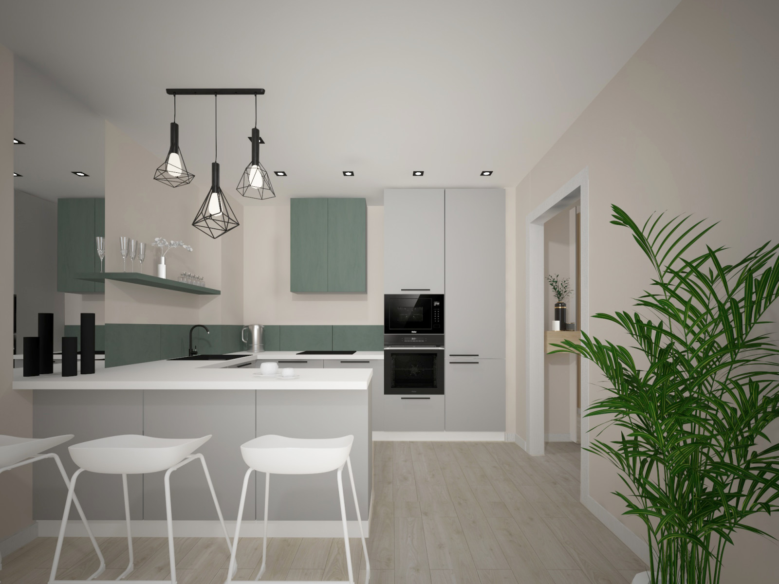 Современная квартира под сдачу в аренду.