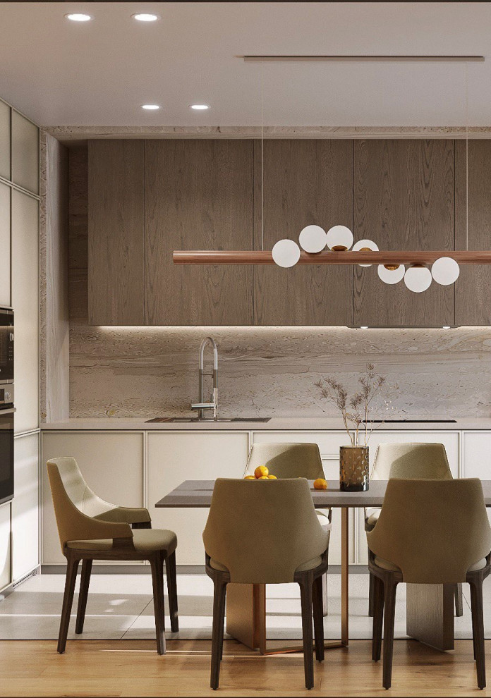 Обложка проекта: Современный интерьер для молодой семьи, 100 м2