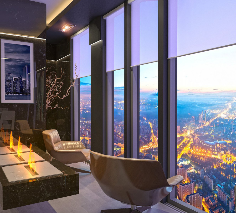 Обложка проекта: High sky view