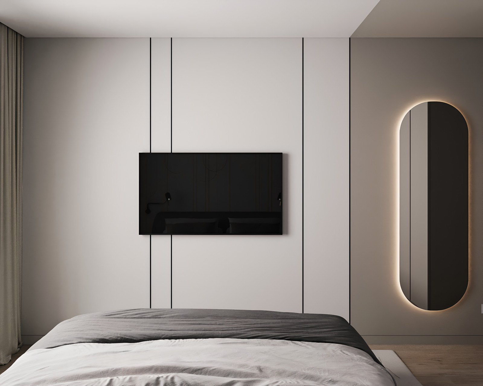 Дизайн-проект 3х-комнатной квартиры в "ЖК БелАрт", 78 кв.м