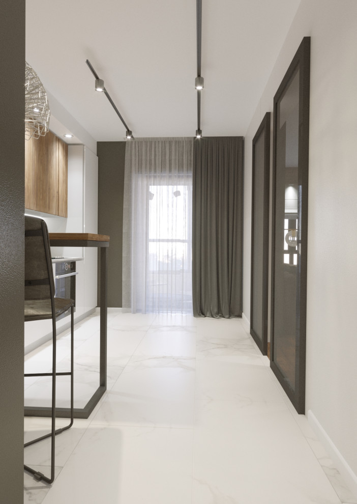 Интерьер однокомнатной квартиры