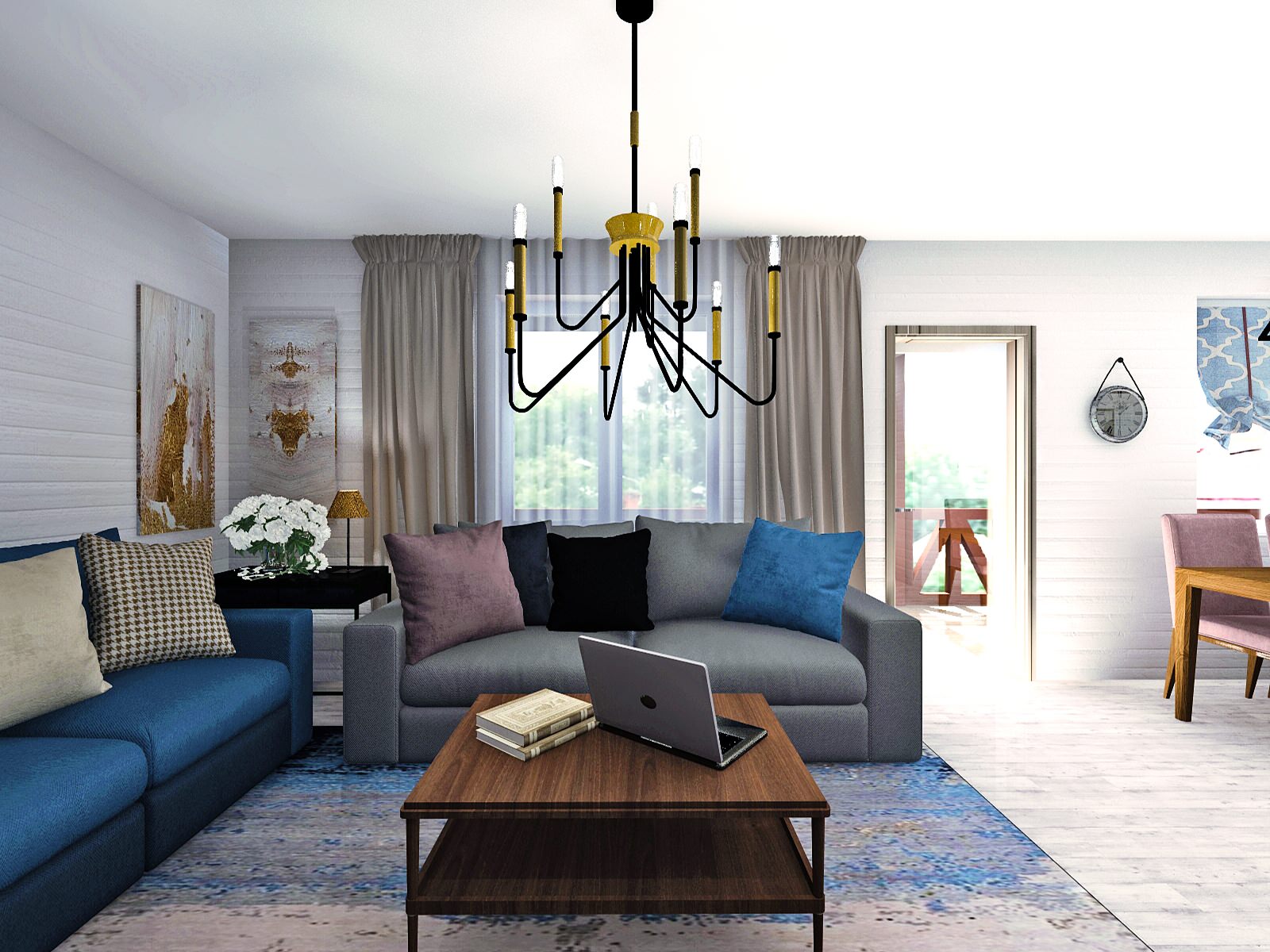 Проект-концепция дома на Цветочной