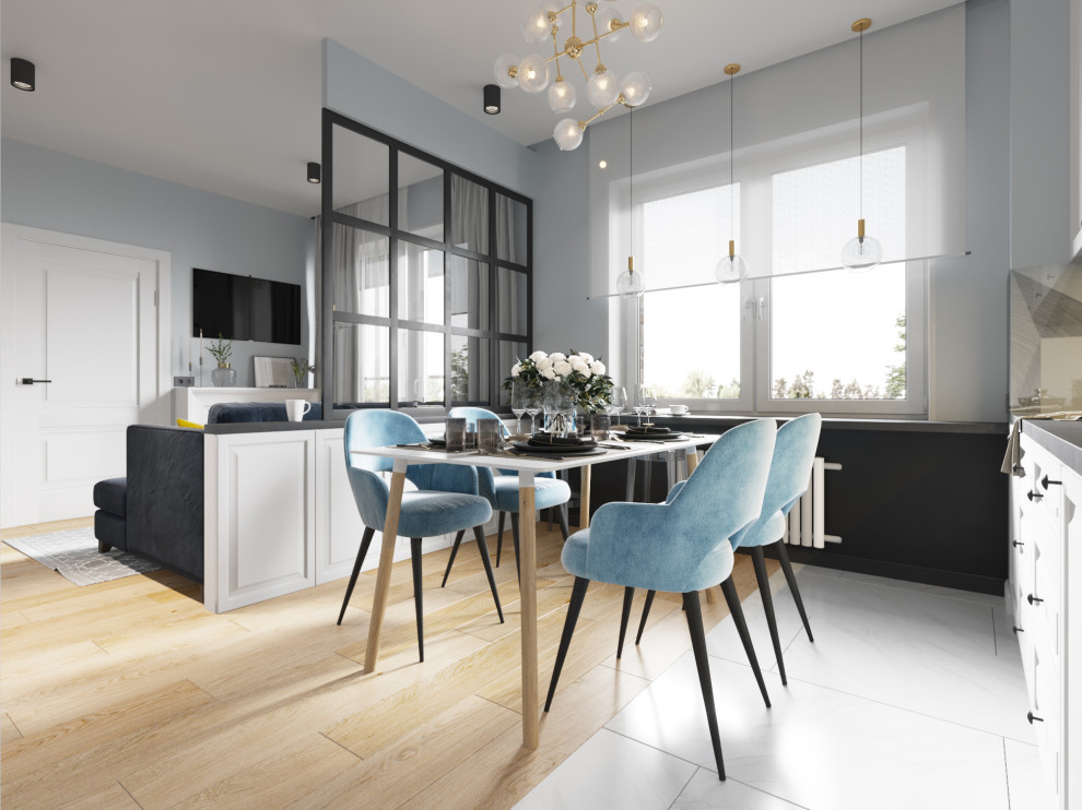 Двухкомнатная квартира 55 м.кв.