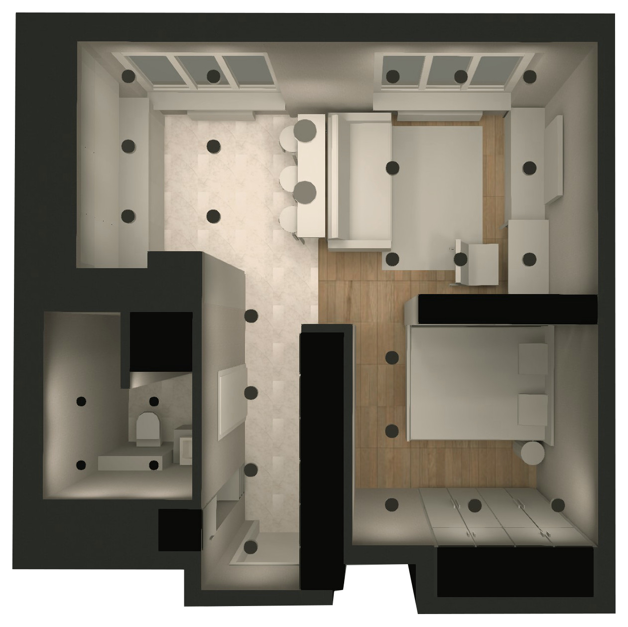 ЖК Level Амурская, Москва, 38 кв.м.