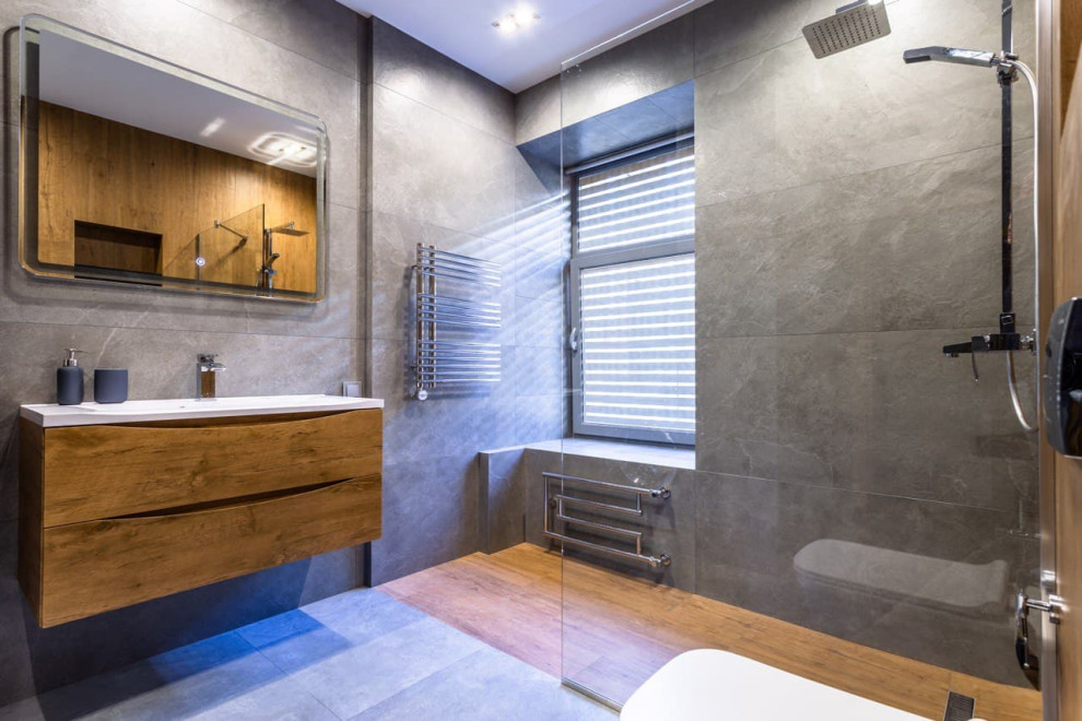 Мягкий минимализм в интерьере для квартиры 65 м2