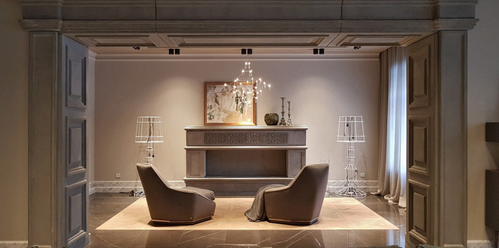 Дизайн-дебаты: Как состыковать два материала на полу