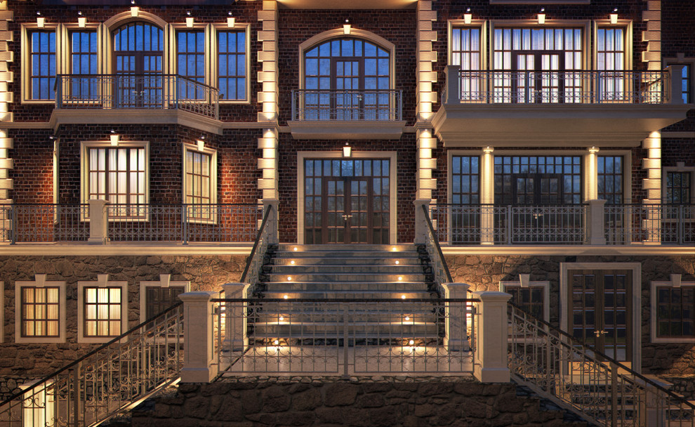 Частный дом | Архитектурно-художественная подсветка