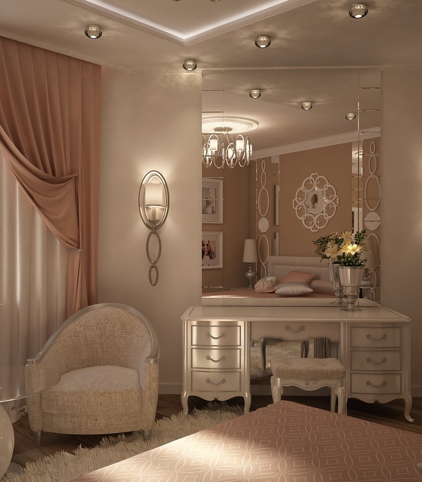 Bedroom with a hint of classic