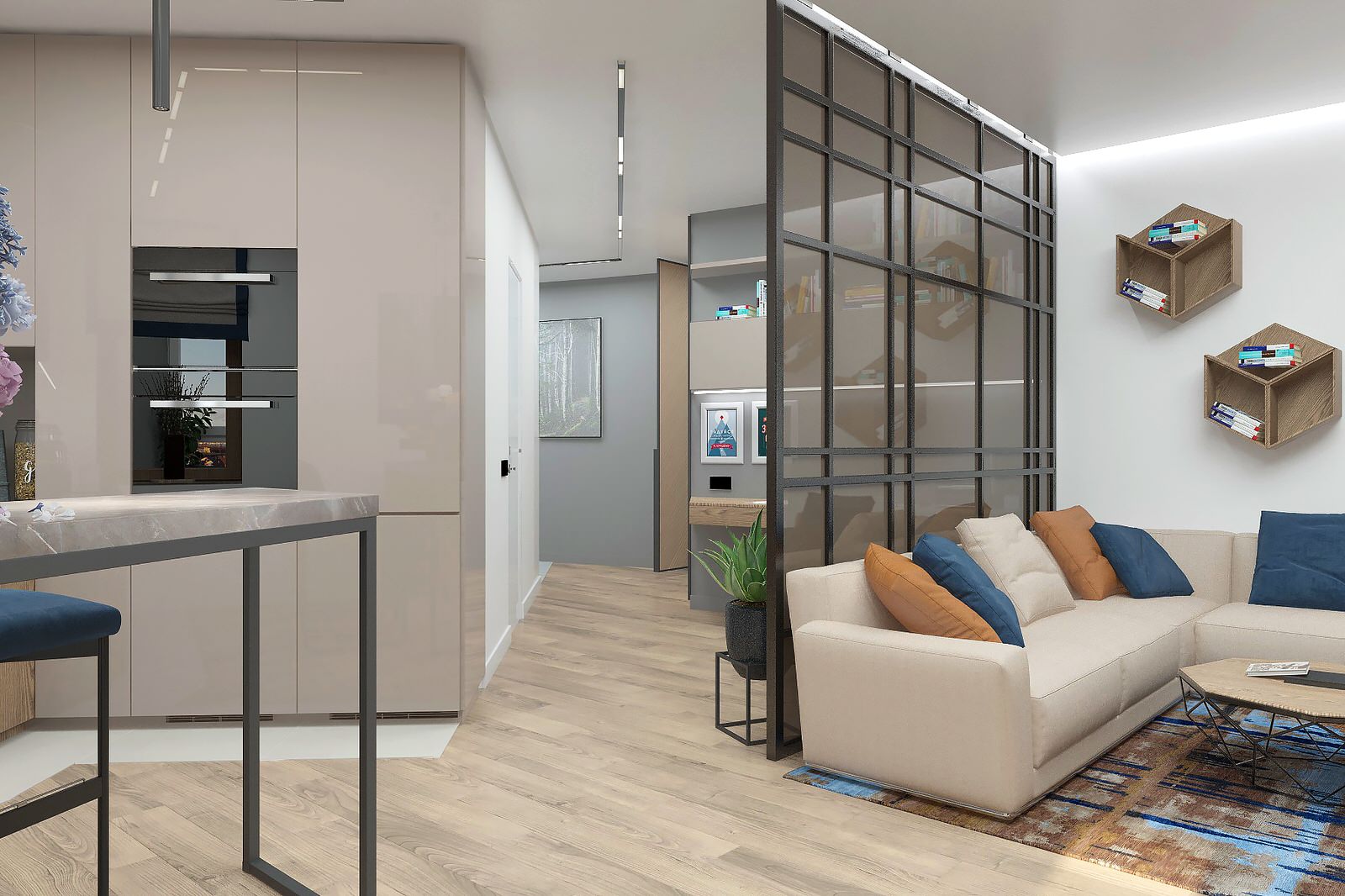 Квартира 57м2 для молодого парня