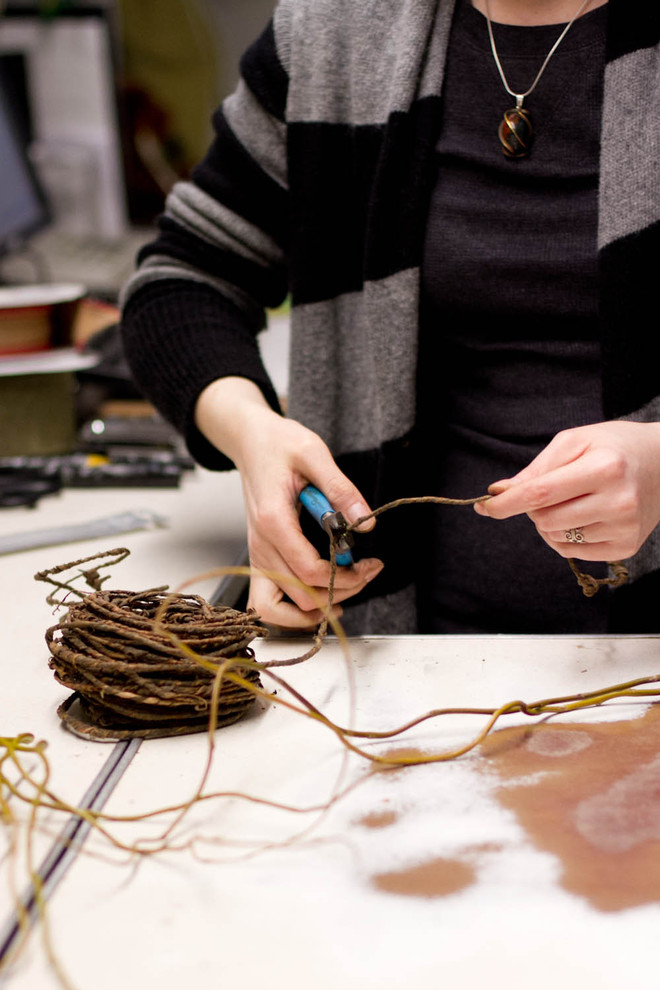 DIY: Как сделать рождественский венок на дверь своими руками