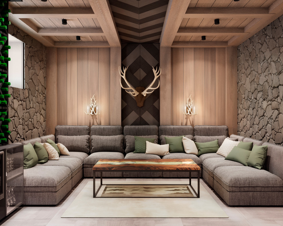 Обложка проекта: Дизайн бильярдной. Частное домовладение г. Ставрополь