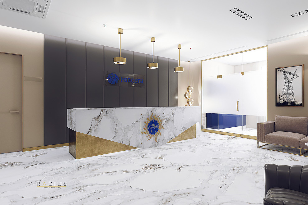 Приемная генерального директора компании "Россети" (214м2)