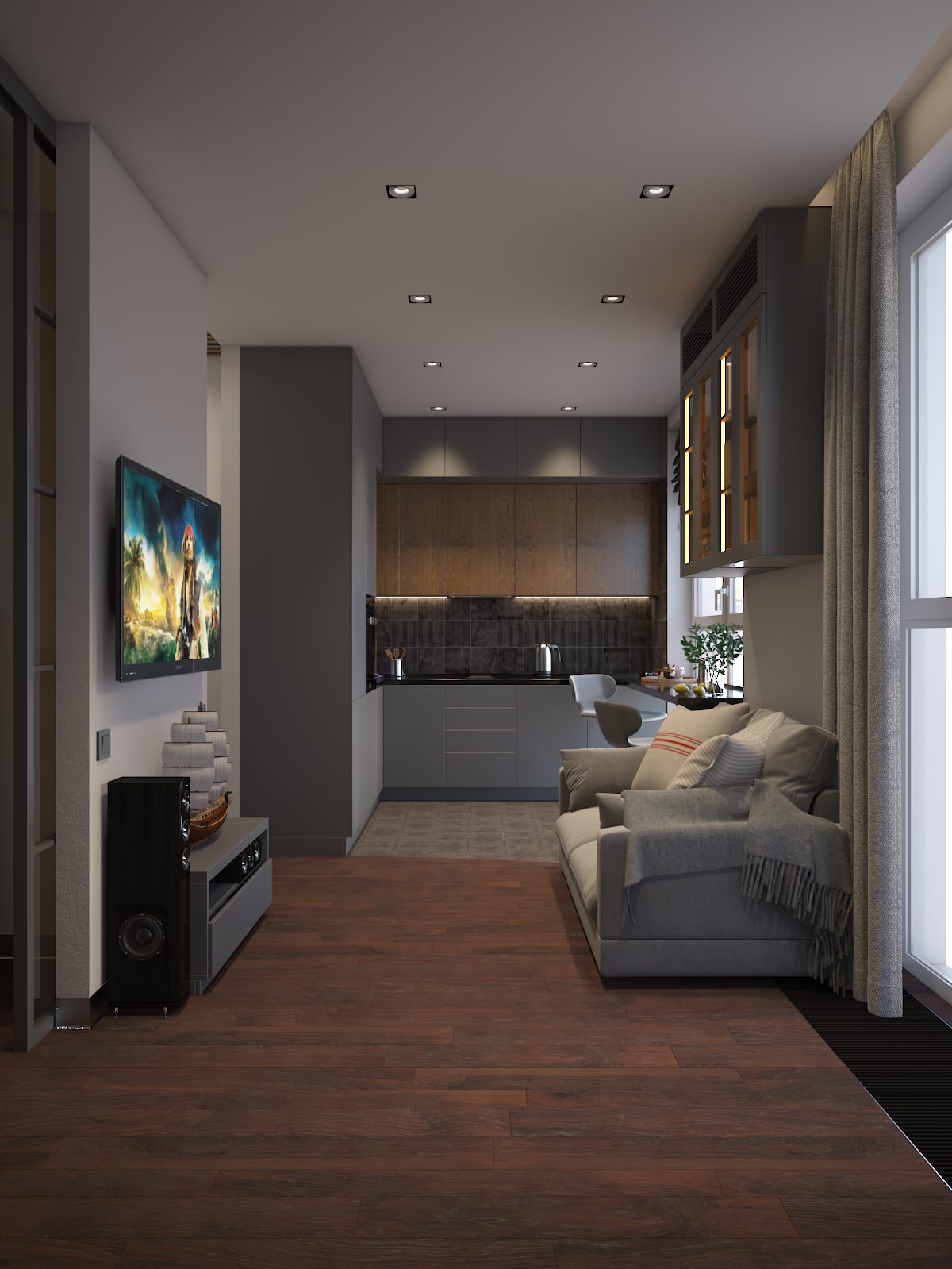 ЖК "Селигер Сити" 1 комнатная квартира