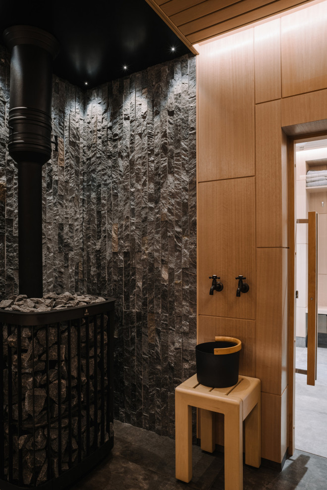 Подвод воды в парную