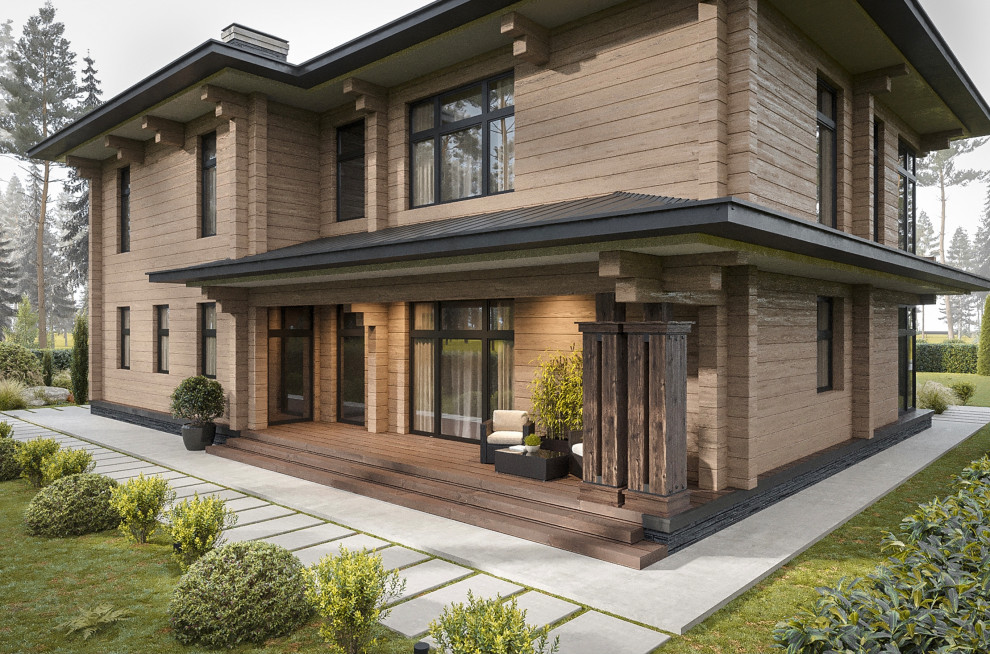 Обложка проекта: Проект жилого дома в кп Павлово 2