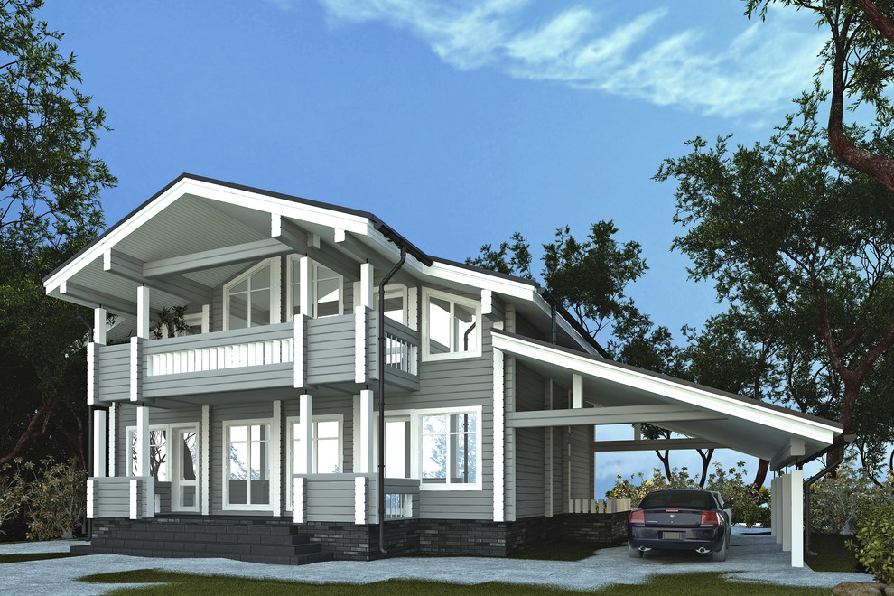 Частный жилой дом в Московской области