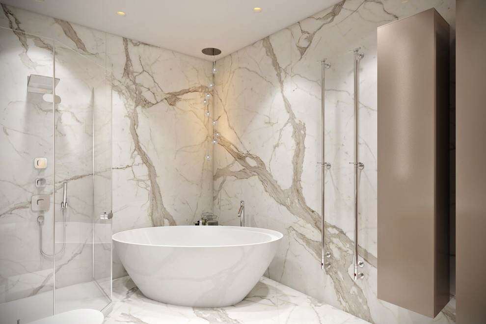 Проект квартиры ЖК "Алые Паруса" (3D визуализации)