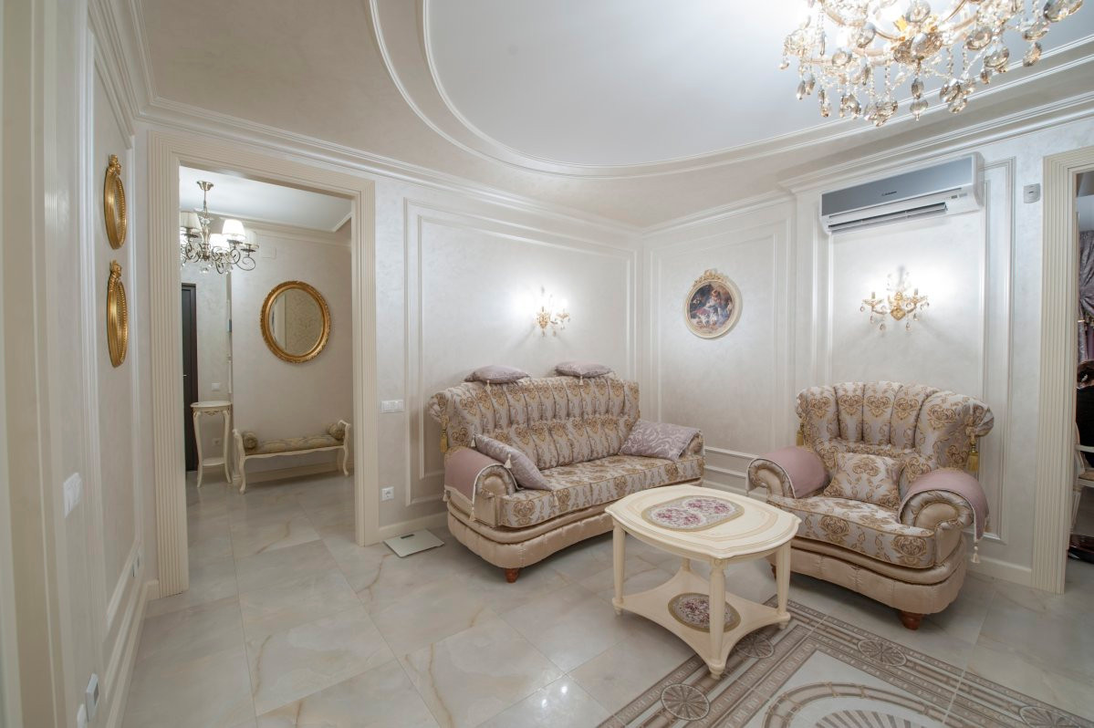 Двухуровневая квартира. Неоклассика (150 кв м).