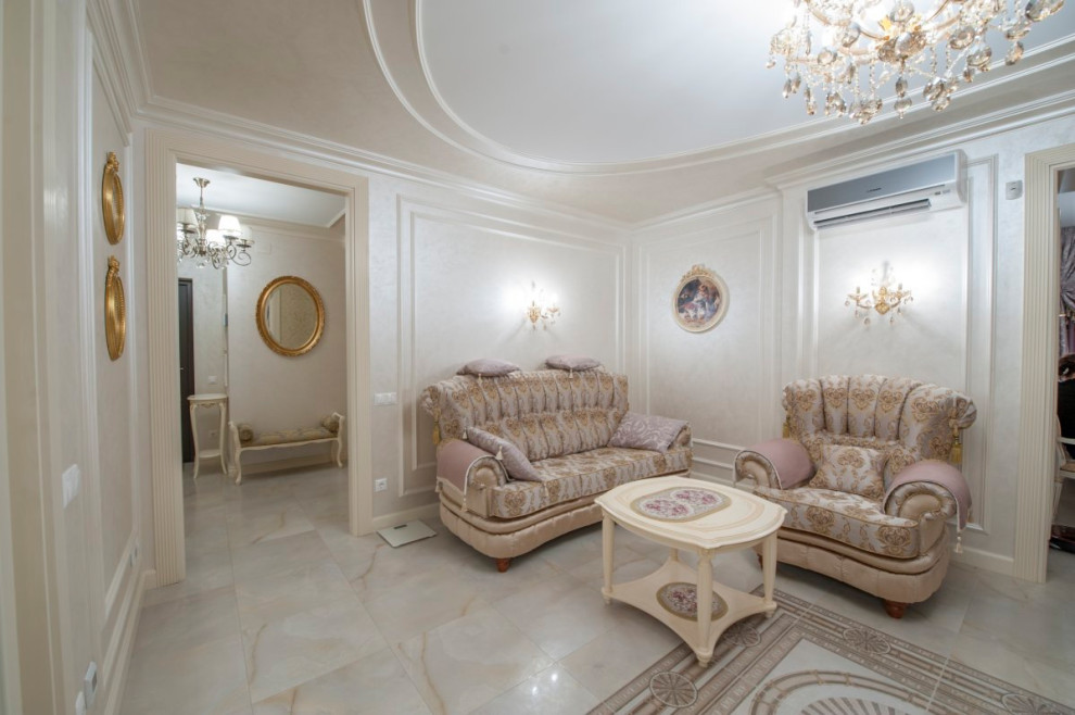 Двухуровневая квартира. Неоклассика (150 кв м).