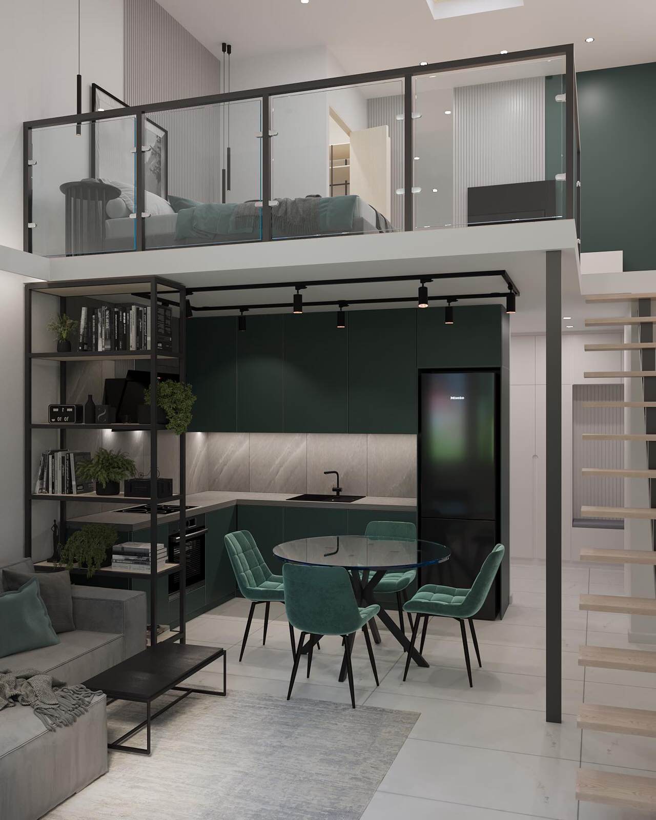 Обложка проекта: Квартира с мансардой