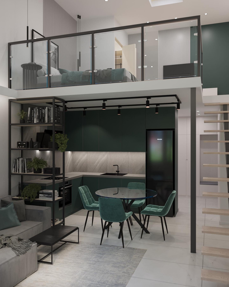 Обложка проекта: Квартира с мансардой