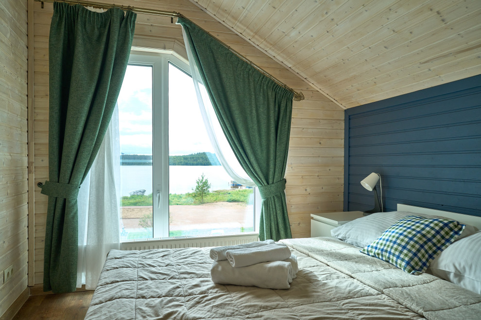 База отдыха на берегу озера. Ялкала.